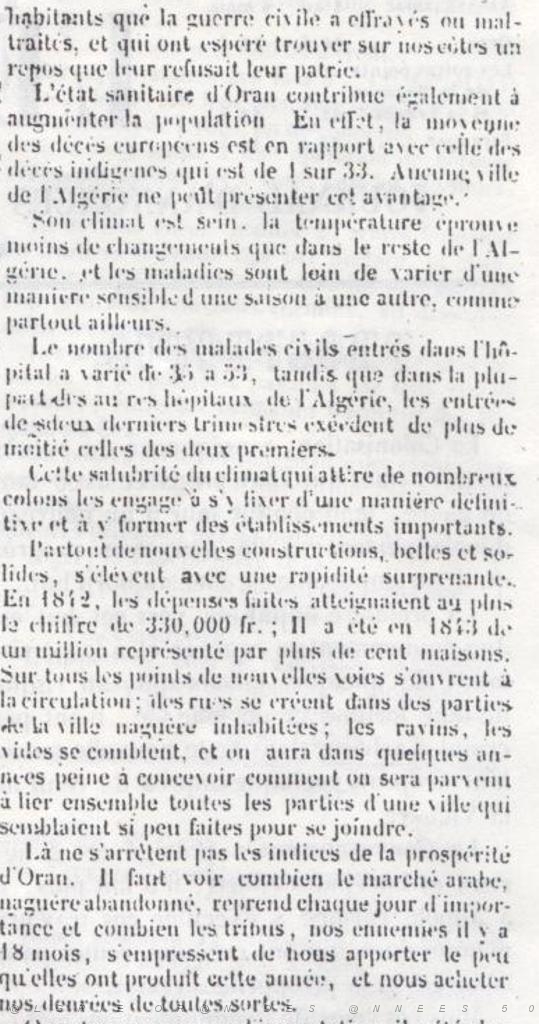 ECHO D ORAN SAMEDI 12 OCTOBRE 1844 PAGE 99 11.JPG
